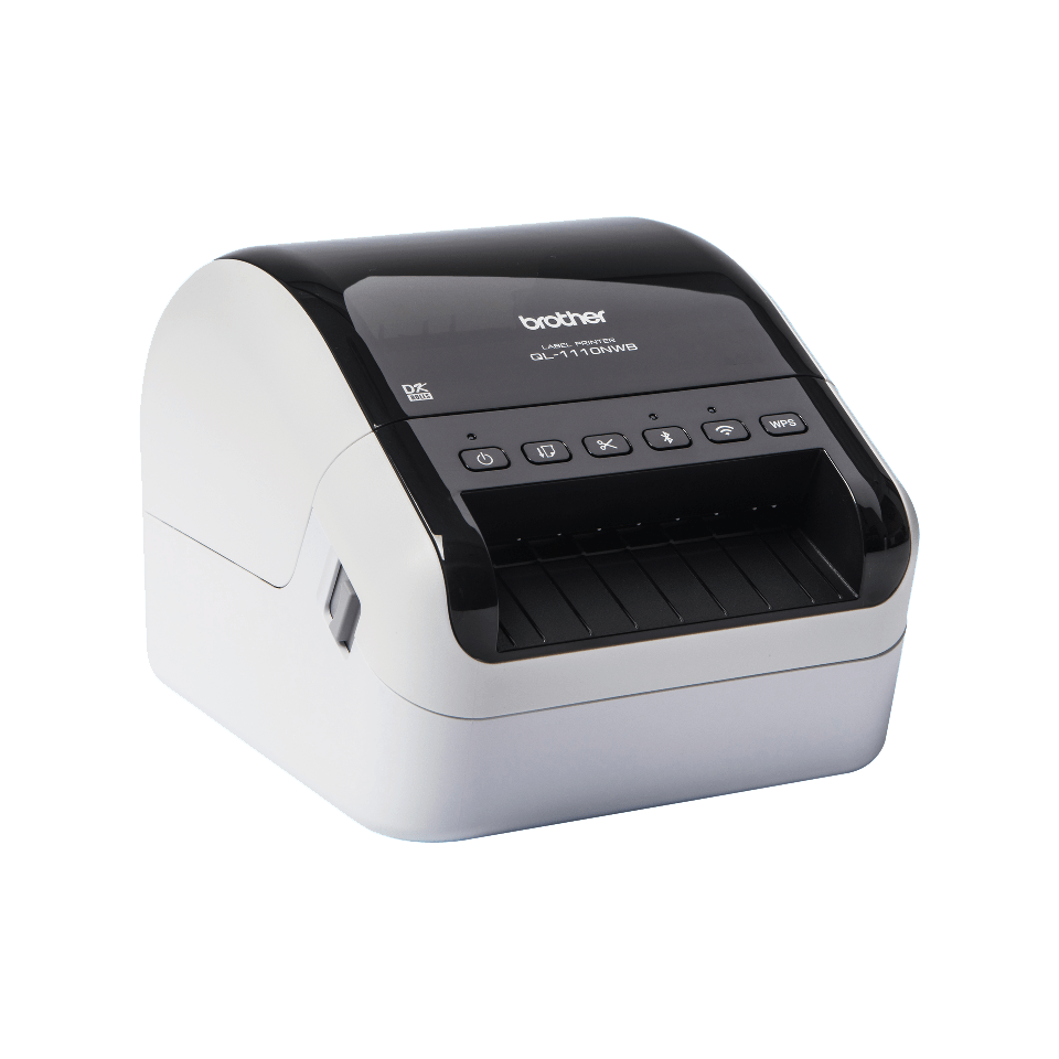 Безжичен етикетен принтер QL-1110NWBc за баркод етикети и етикети за доставка.  3